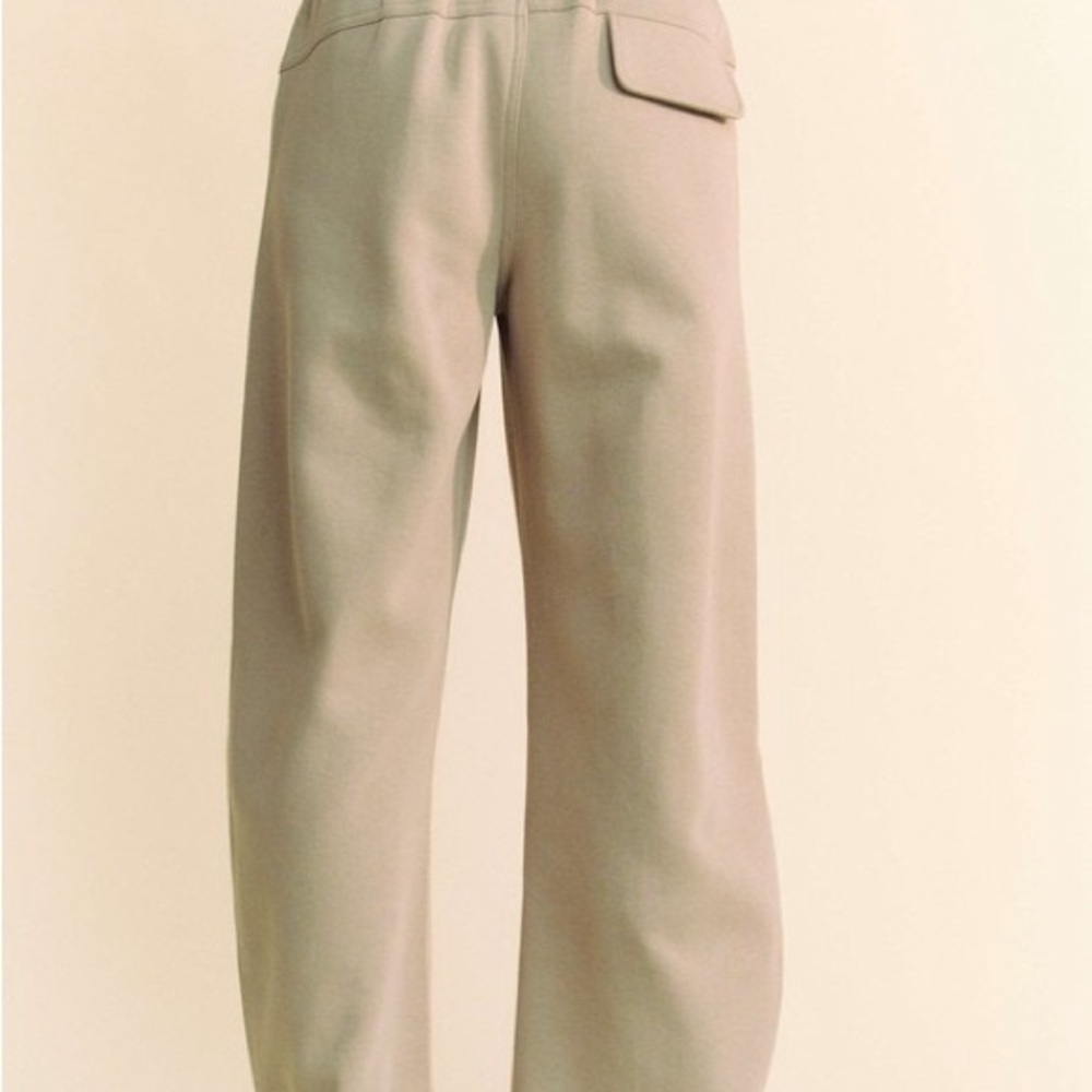 Drawstring Wide Leg Sweatpants - Picture 2 of 4